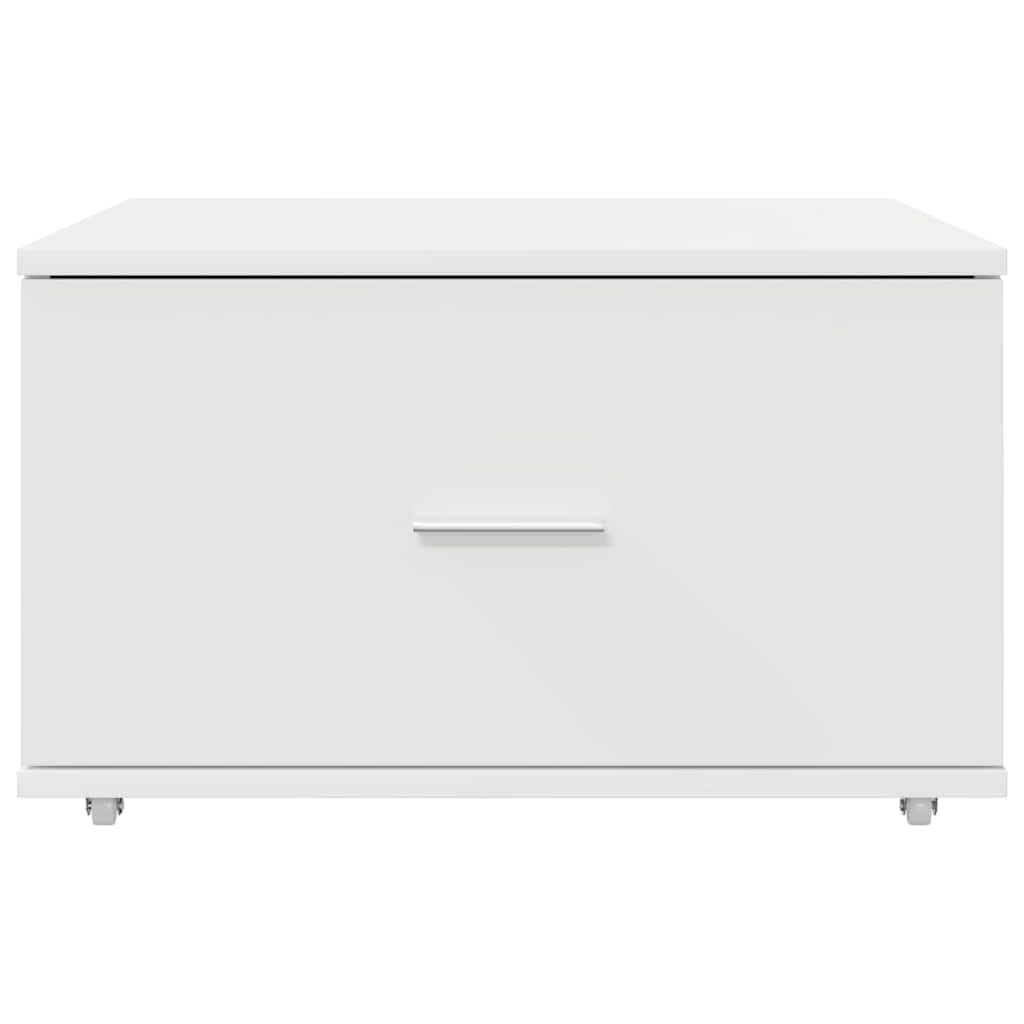Drawer Cabinet White 55 x 45 x 33.5 cm Engineered wood